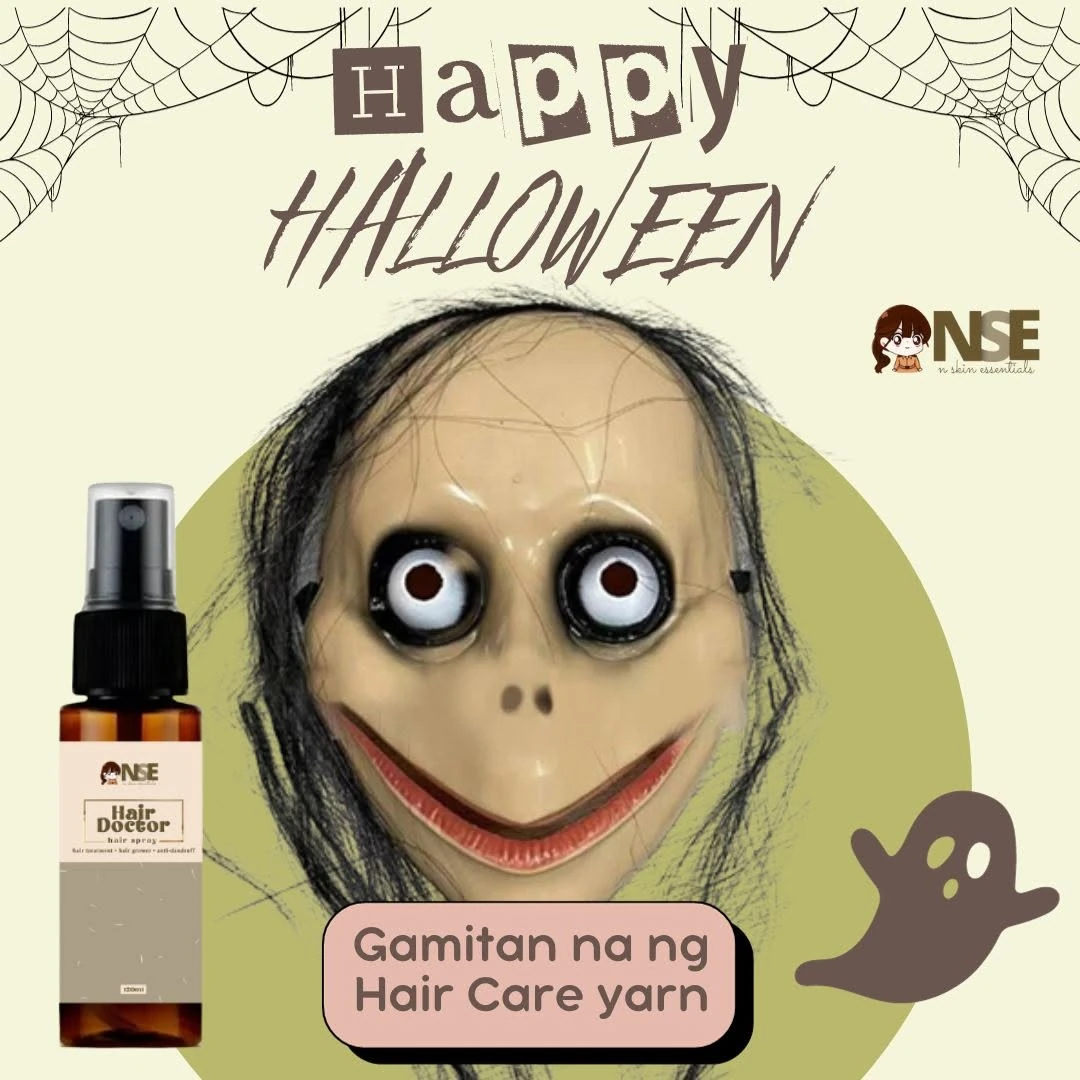 Hair Doctor by NSE Halloween hair care portfolio sample