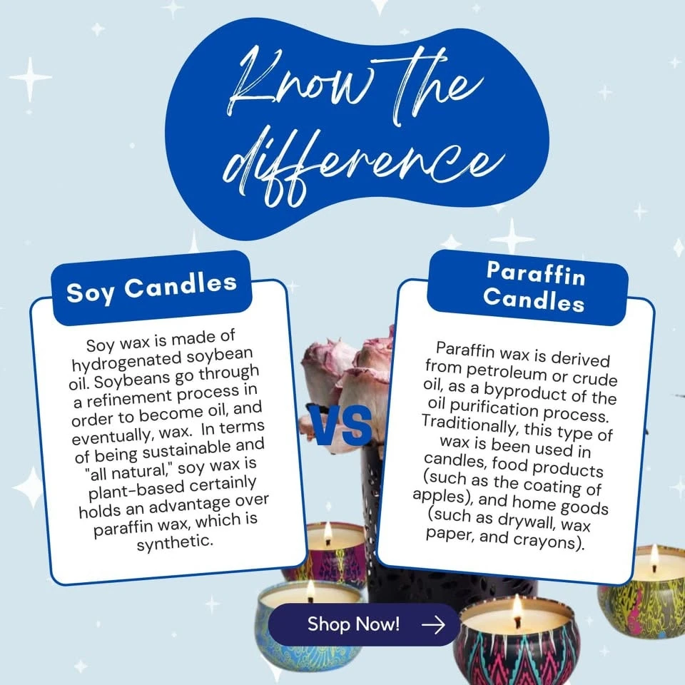 NSE Home Soy & paraffin candles portfolio sample