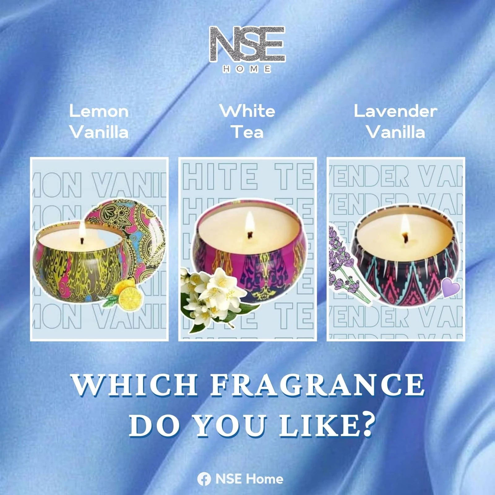 NSE Home Which fragrance do you like? portfolio sample